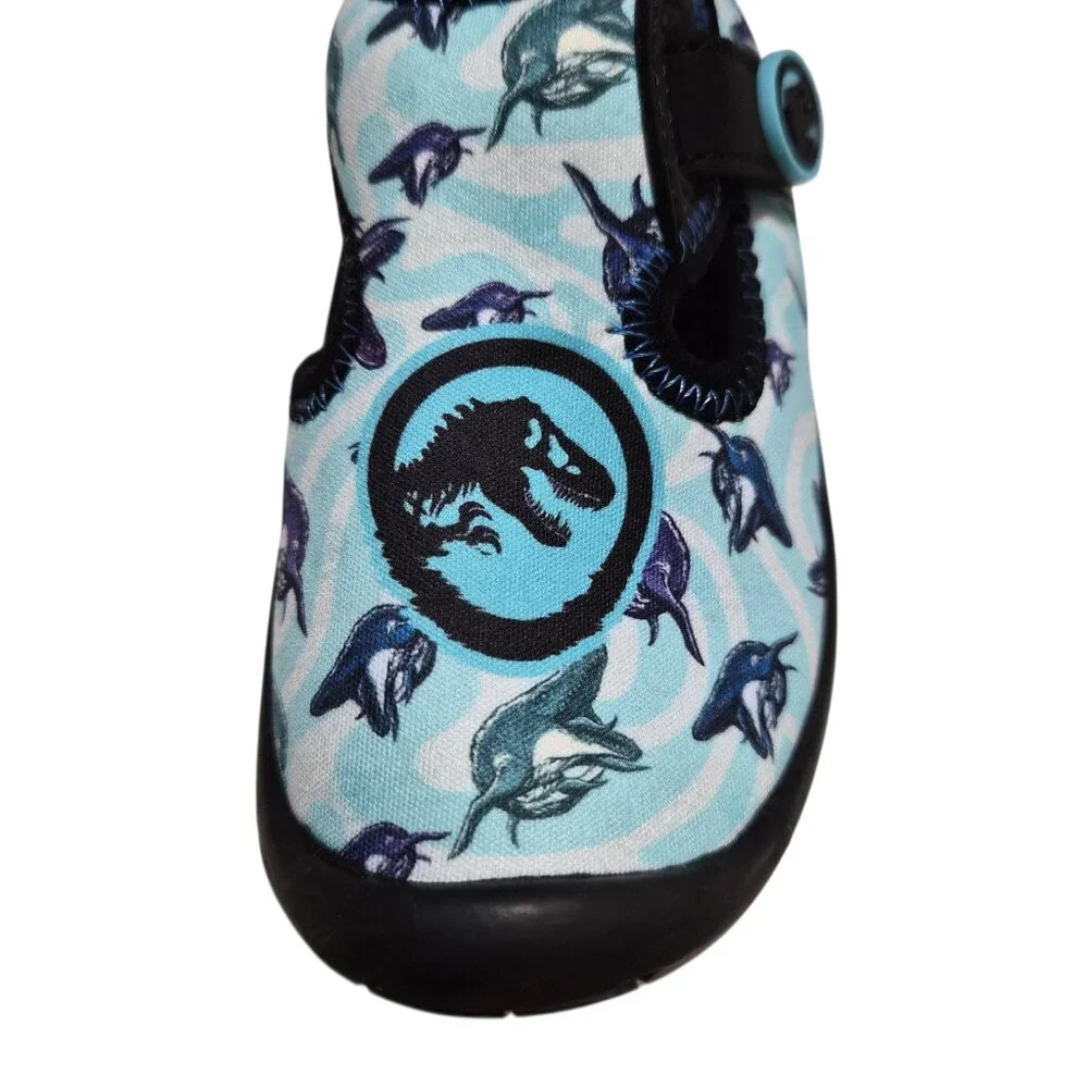 Jurassic World Little Kids Water Shoes Size 5/6, 13/1 Rubber Sole Stretch